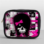 Scene Kid Girl Skull Mini Toiletries Bag (One Side)