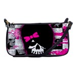 Scene Kid Girl Skull Shoulder Clutch Bag