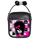 Scene Kid Girl Skull Girls Sling Bag