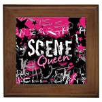 Scene Queen Framed Tile