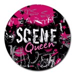 Scene Queen Round Mousepad