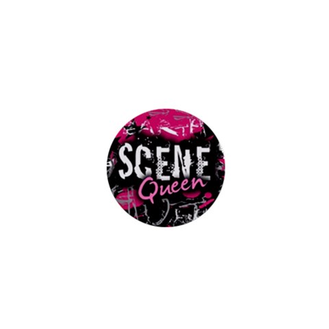 Scene Queen 1  Mini Button from ArtsNow.com Front