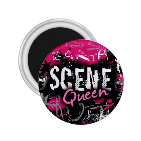 Scene Queen 2.25  Magnet from ArtsNow.com Front