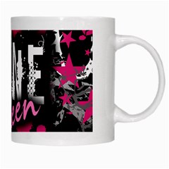 Scene Queen White Mug from ArtsNow.com Right