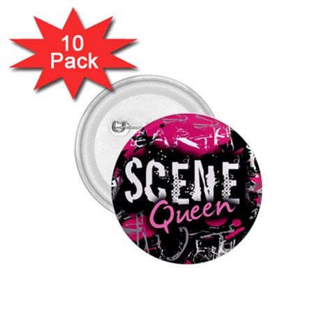 Scene Queen 1.75  Button (10 pack)  from ArtsNow.com Front