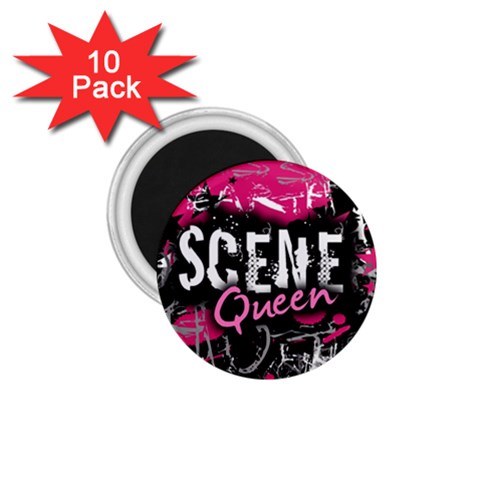 Scene Queen 1.75  Magnet (10 pack)  from ArtsNow.com Front