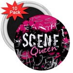 Scene Queen 3  Magnet (10 pack)