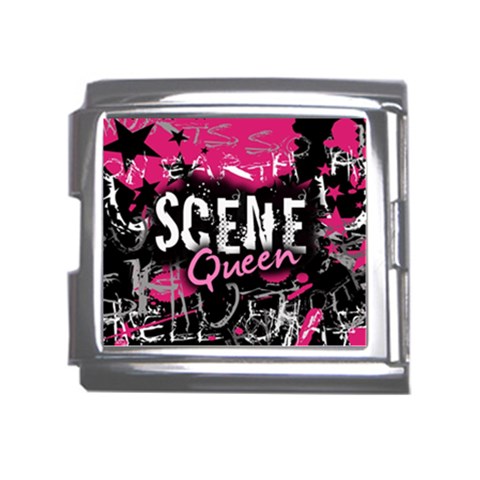 Scene Queen Mega Link Italian Charm (18mm) from ArtsNow.com Front