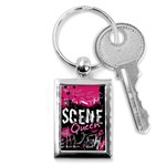 Scene Queen Key Chain (Rectangle)