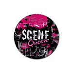 Scene Queen Rubber Coaster (Round)