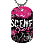 Scene Queen Dog Tag (One Side)