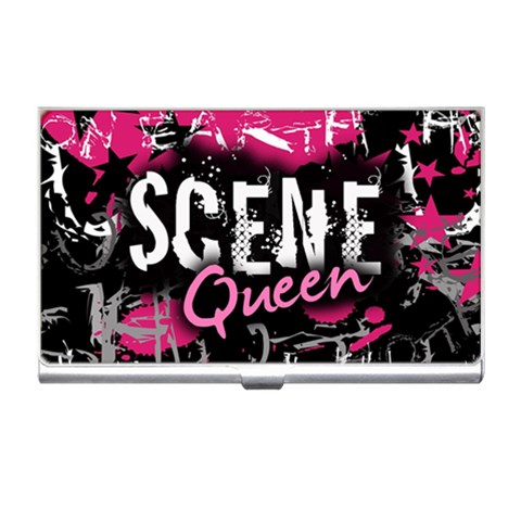 Scene Queen Business Card Holder from ArtsNow.com Front