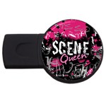 Scene Queen USB Flash Drive Round (2 GB)