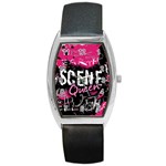 Scene Queen Barrel Style Metal Watch