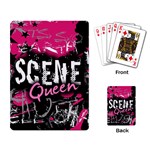 Scene Queen Playing Cards Single Design