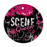 Scene Queen Round Ornament (Two Sides)
