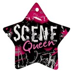 Scene Queen Star Ornament (Two Sides)