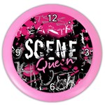 Scene Queen Color Wall Clock