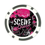 Scene Queen Poker Chip Card Guard