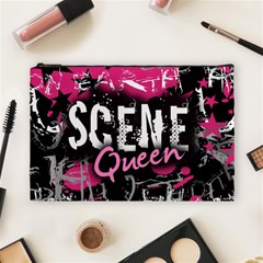 Scene Queen Cosmetic Bag (Large) from ArtsNow.com Front