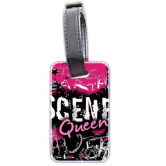 Scene Queen Luggage Tag (two sides) from ArtsNow.com Back