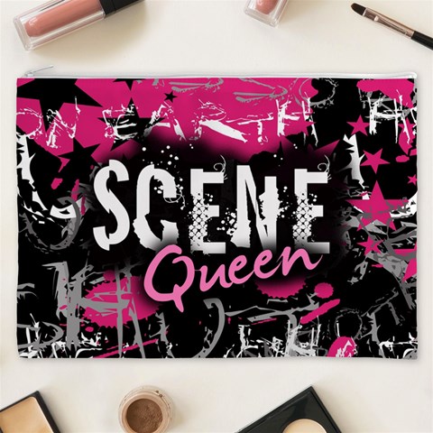 Scene Queen Cosmetic Bag (XXXL) from ArtsNow.com Front