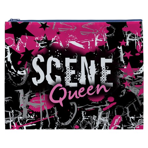 Scene Queen Cosmetic Bag (XXXL) from ArtsNow.com Front