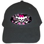 Scene Skull Splatter Black Cap