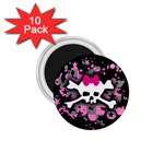 Scene Skull Splatter 1.75  Magnet (10 pack) 