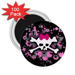 Scene Skull Splatter 2.25  Magnet (100 pack) 