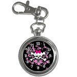 Scene Skull Splatter Key Chain Watch