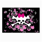 Scene Skull Splatter Postcards 5  x 7  (Pkg of 10)