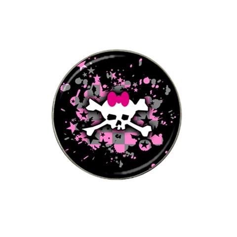 Scene Skull Splatter Hat Clip Ball Marker (4 pack) from ArtsNow.com Front