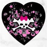 Scene Skull Splatter Jigsaw Puzzle (Heart)