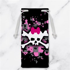 Scene Skull Splatter Jewelry Bag from ArtsNow.com Front