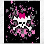 Scene Skull Splatter Canvas 20  x 24 