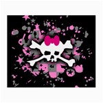 Scene Skull Splatter Glasses Cloth (Small, Two Sides)