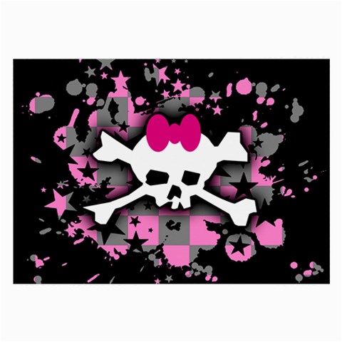 Scene Skull Splatter Glasses Cloth (Large, Two Sides) from ArtsNow.com Front