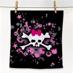 Scene Skull Splatter Face Towel