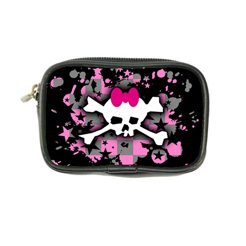 Scene Skull Splatter Coin Purse from ArtsNow.com Front