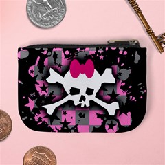 Scene Skull Splatter Mini Coin Purse from ArtsNow.com Back