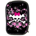 Scene Skull Splatter Compact Camera Leather Case