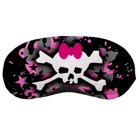 Scene Skull Splatter Sleeping Mask from ArtsNow.com Front