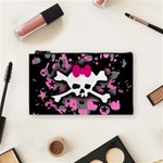 Scene Skull Splatter Cosmetic Bag (Small)