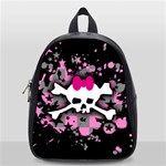 Scene Skull Splatter School Bag (Small)