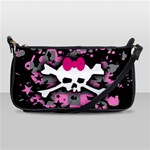 Scene Skull Splatter Shoulder Clutch Bag