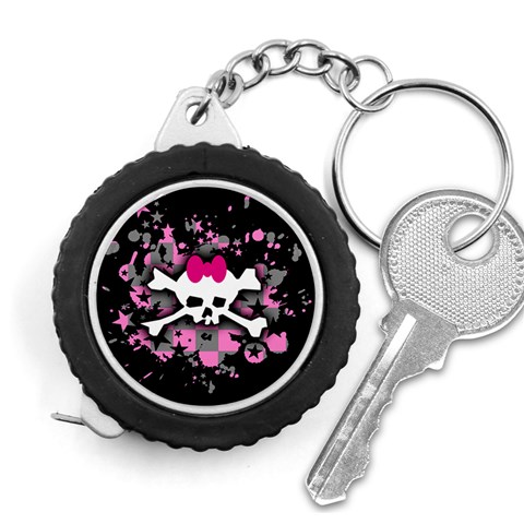 Scene Skull Splatter Measuring Tape from ArtsNow.com Front