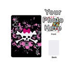 Scene Skull Splatter Playing Cards 54 (Mini)