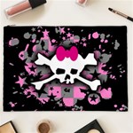 Scene Skull Splatter Cosmetic Bag (XXL)