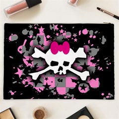 Scene Skull Splatter Cosmetic Bag (XXL) from ArtsNow.com Back